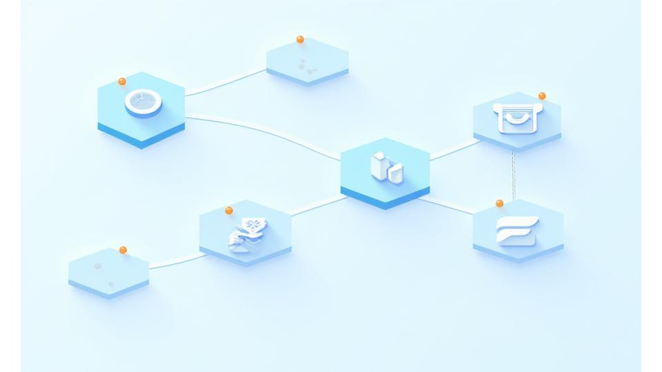 Infographic showing decision points and criteria for HR software selection
