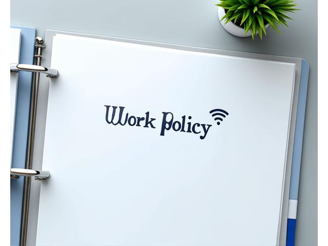 Document icon with 'Remote Work Policy' on it