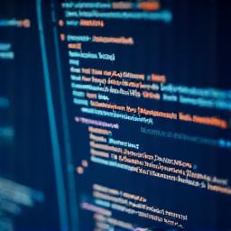 Code on a screen, representing software development.